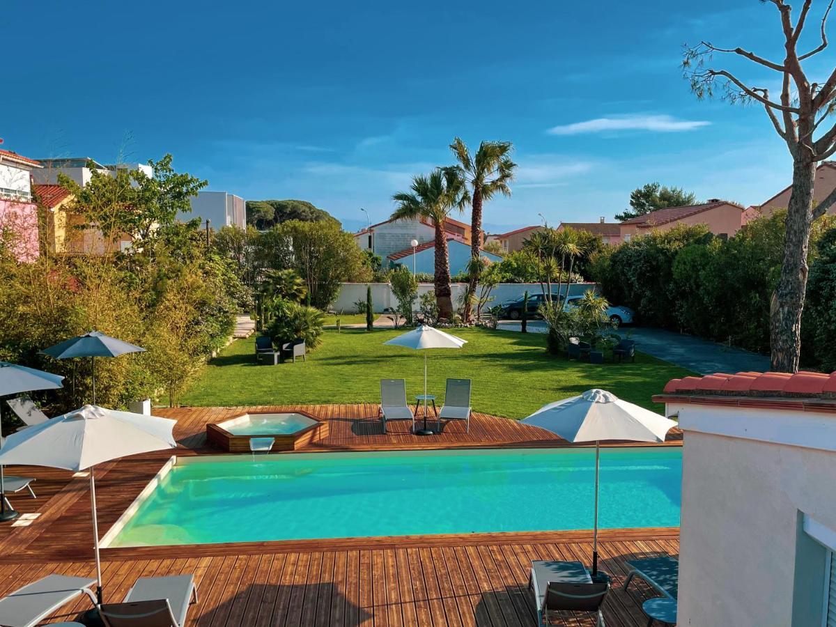 Domaine Le Courti - Adult Only Hotell Le Barcarès Exteriör bild