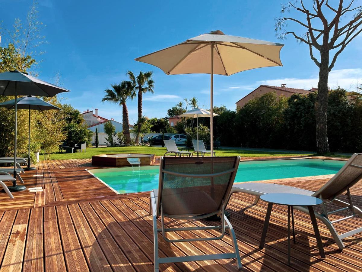 Domaine Le Courti - Adult Only Hotell Le Barcarès Exteriör bild