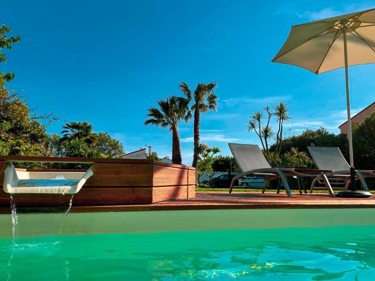 Domaine Le Courti - Adult Only Hotell Le Barcarès Exteriör bild