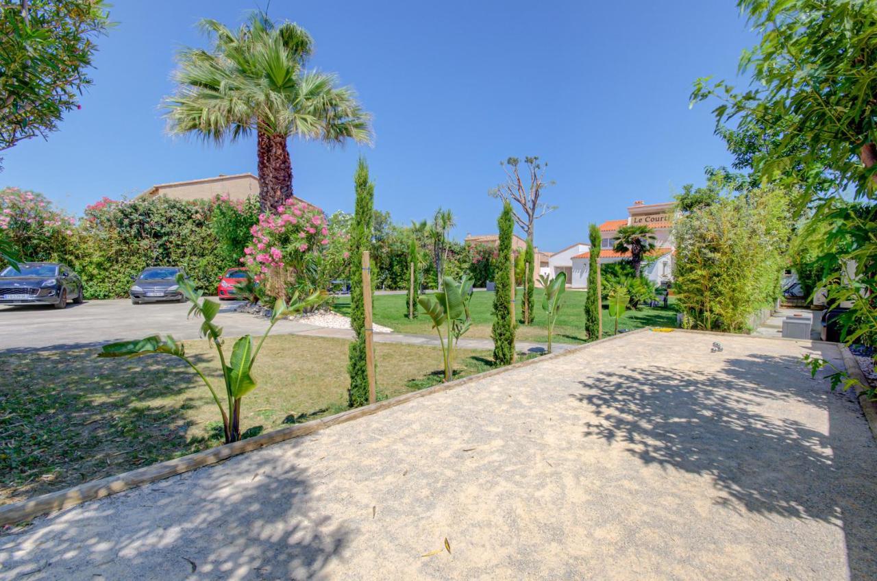 Domaine Le Courti - Adult Only Hotell Le Barcarès Exteriör bild