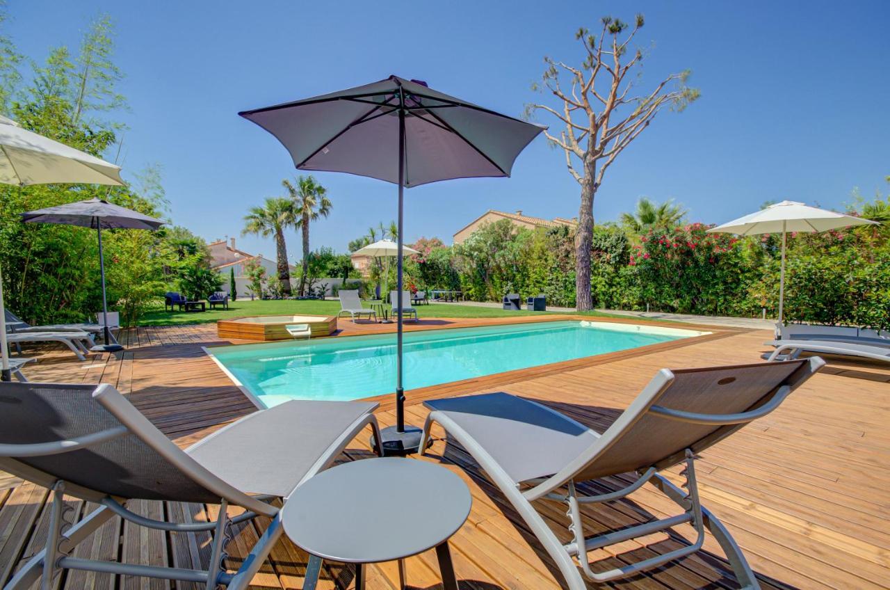 Domaine Le Courti - Adult Only Hotell Le Barcarès Exteriör bild