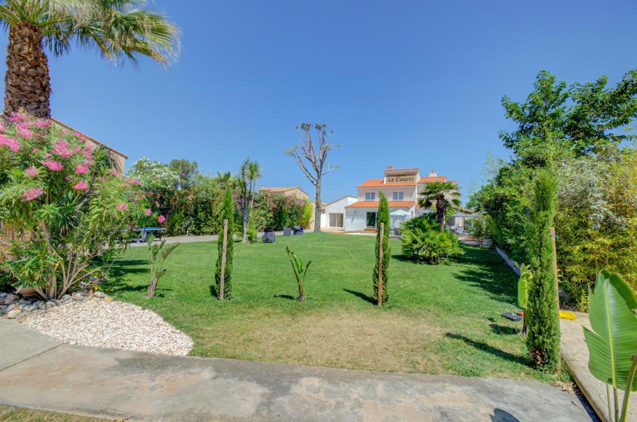 Domaine Le Courti - Adult Only Hotell Le Barcarès Exteriör bild
